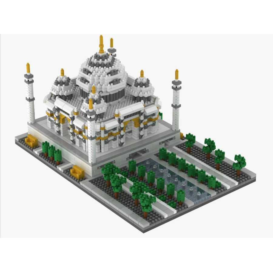 Taj Mahal Met Tuin Bouwblokjes