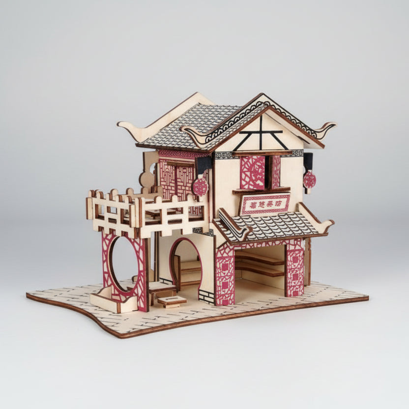 Theehuis Houten Bouwpakketten