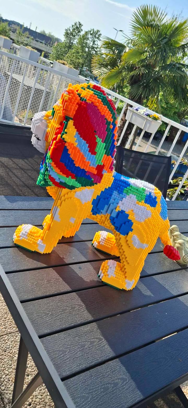 Stoere Leeuw | Bouwsteentjes
