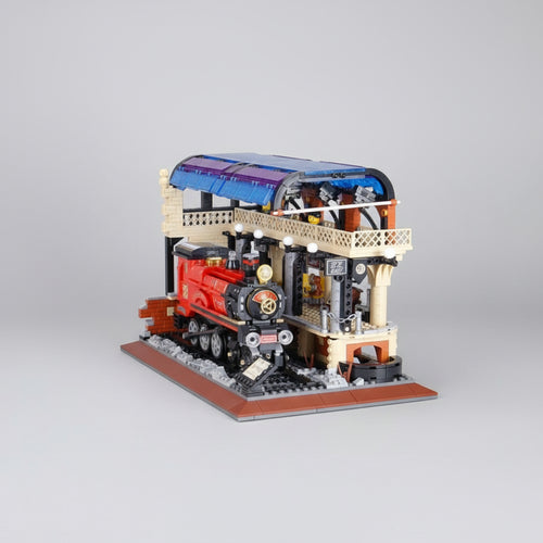 Trein Station Bouwblokjes