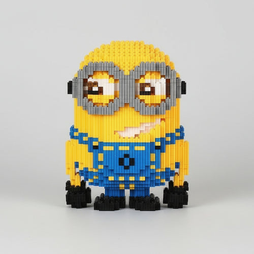 Gele Wezen met bril | Bouwsteentjes