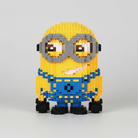 Gele Wezen met bril | Bouwsteentjes