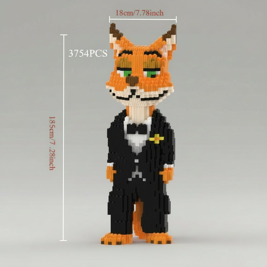 Vos in pak | Bouwsteentjes