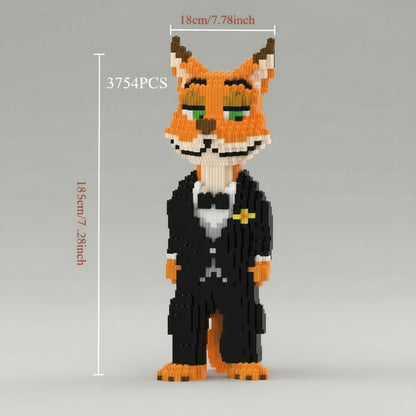 Vos in pak | Bouwsteentjes