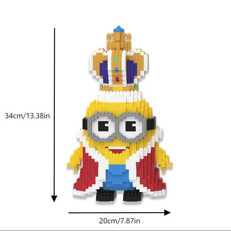 Gele Wezen Koning | Bouwsteentjes