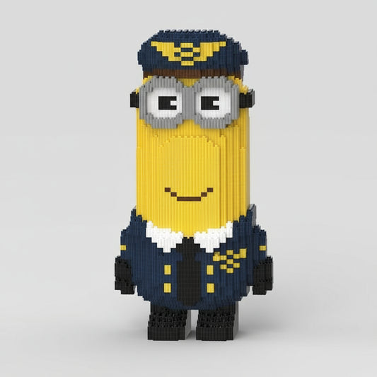 Gele Wezen Kapitein | Bouwsteentjes