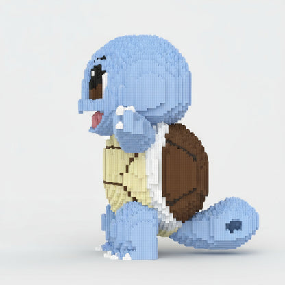 MEGA blauw waterwezen | Bouwsteentjes