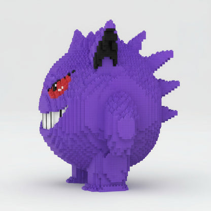 MEGA paars schaduwwezen | Bouwsteentjes