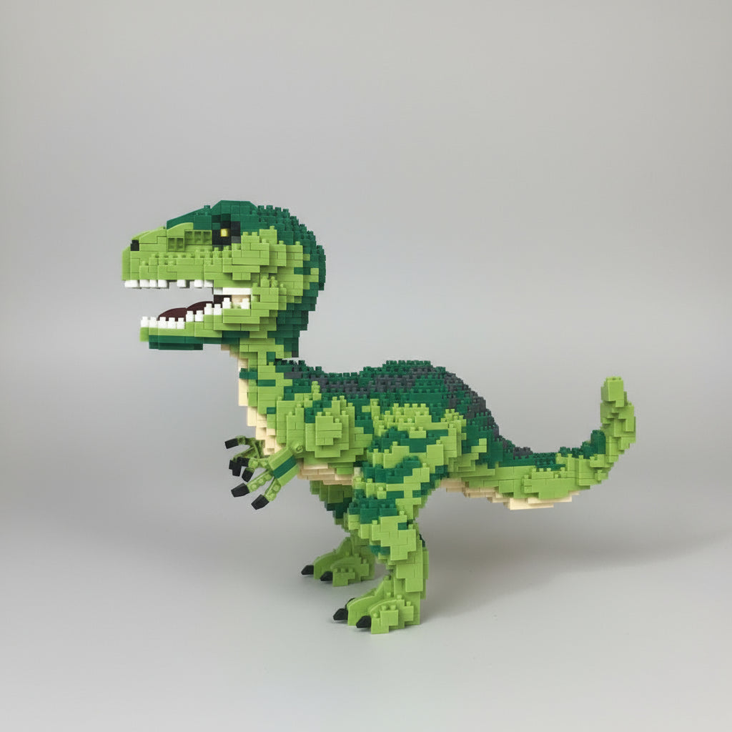 Velociraptor Bouwblokjes