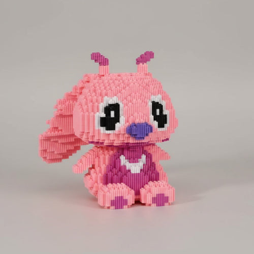 Verdrietig Roze Wezen Bouwblokjes