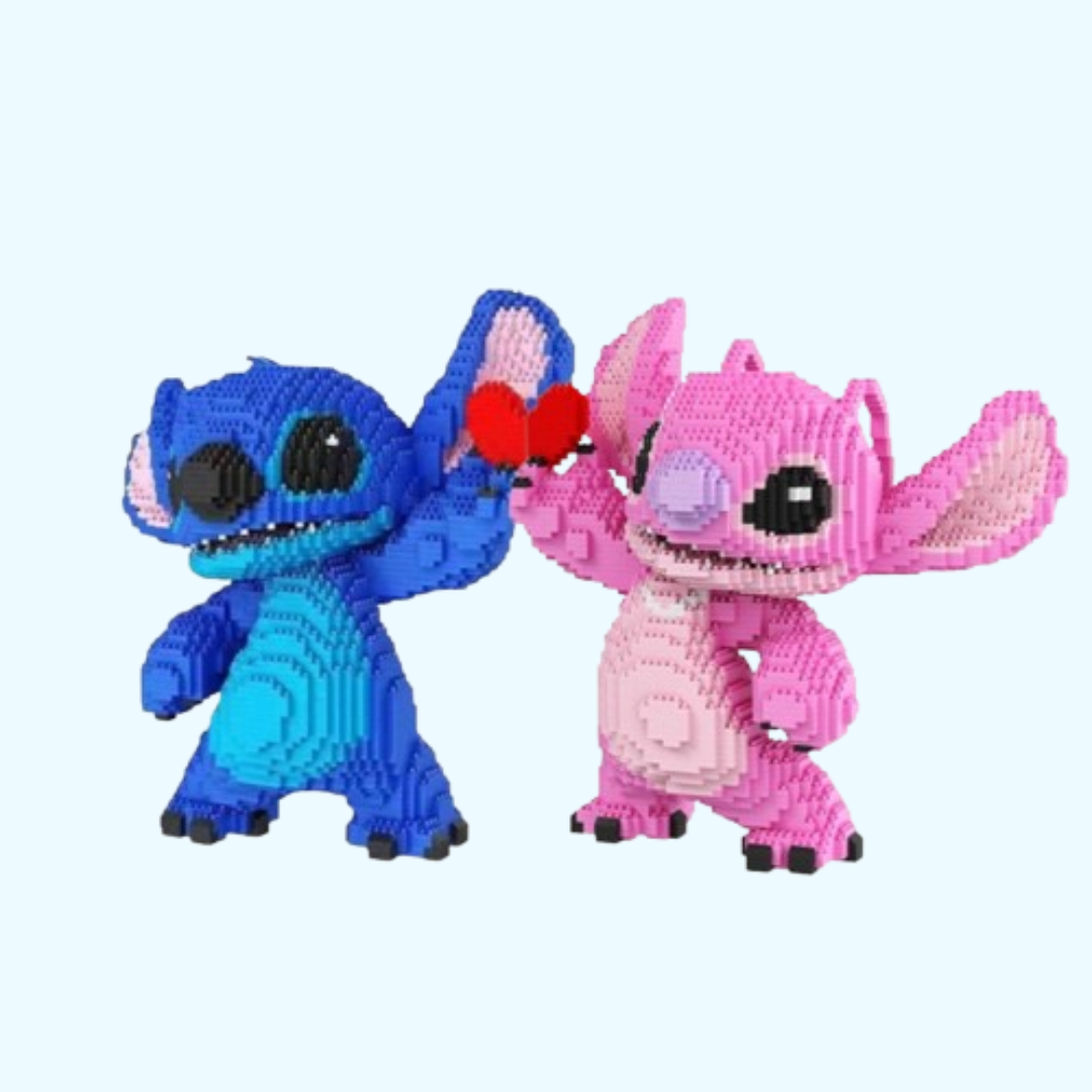 Verliefde wezen Blauw | Bouwsteentjes | Morgen in huis