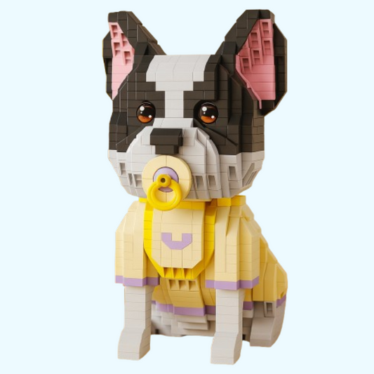 Puppy met speen  | Bouwsteentjes