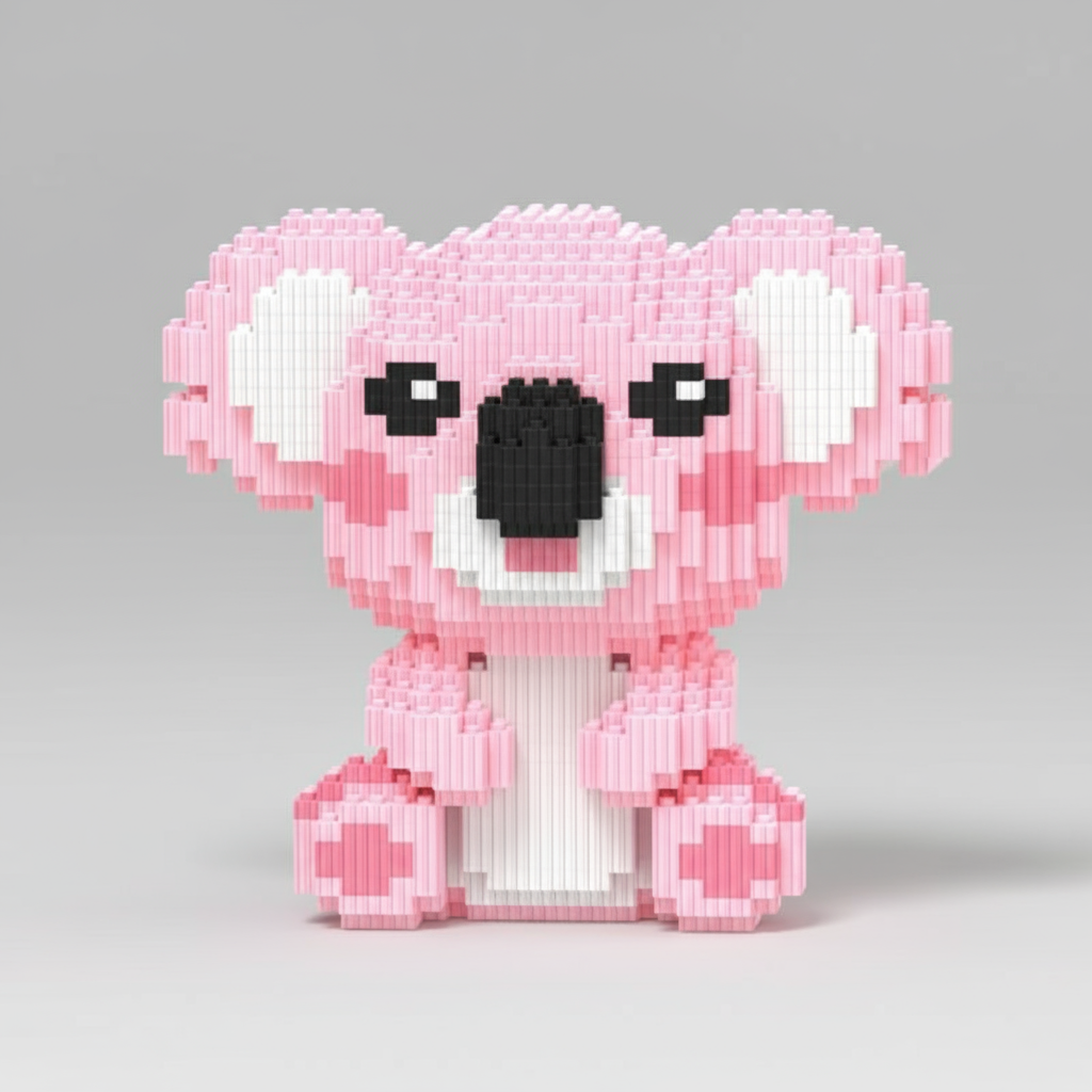 Roze Koala | Bouwsteentjes