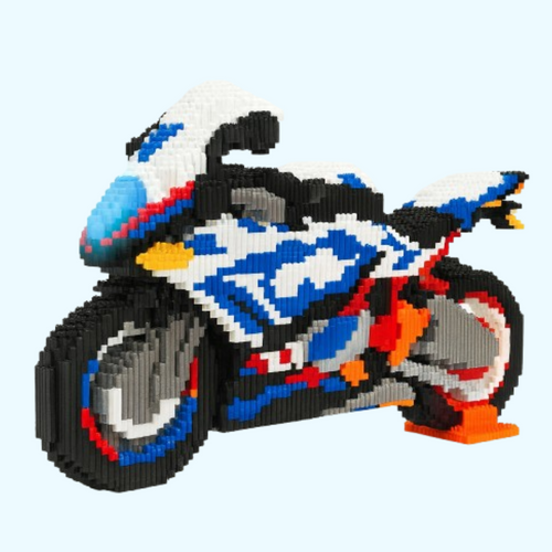 Coole motor | Bouwsteentjes