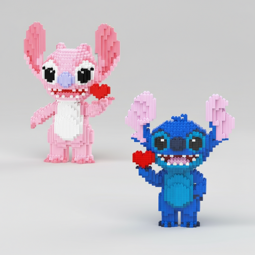 Wezens met hartje | Bouwsteentjes