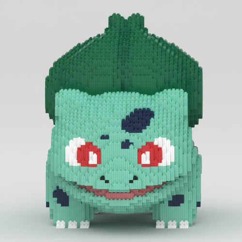 MEGA groen bladwezen | Bouwsteentjes