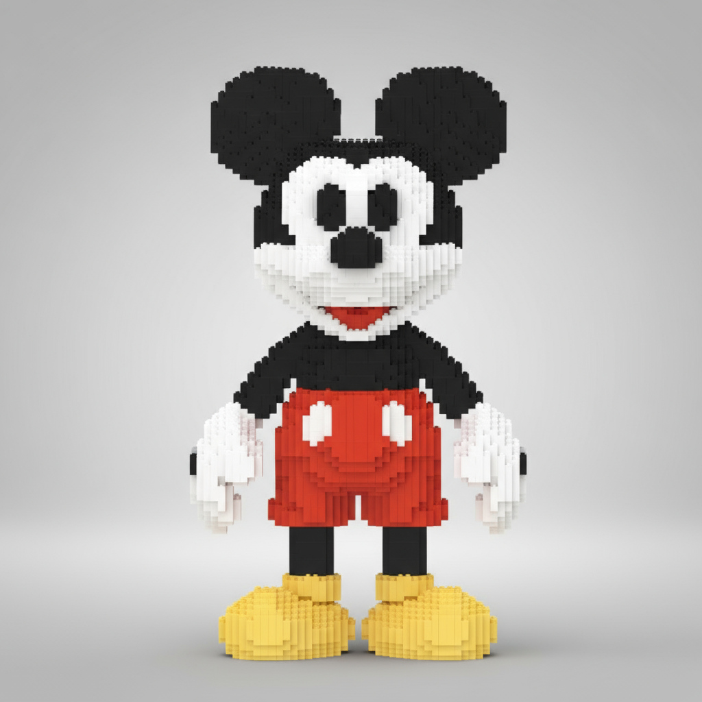 MEGA Prachtige muis | Bouwsteentjes