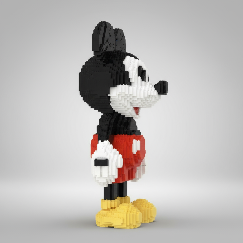 MEGA Prachtige muis | Bouwsteentjes