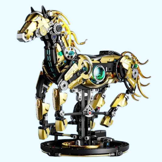 Bewegend paard  | Bouwsteentjes