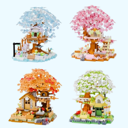 Mini Boomhutten | Bouwsteentjes