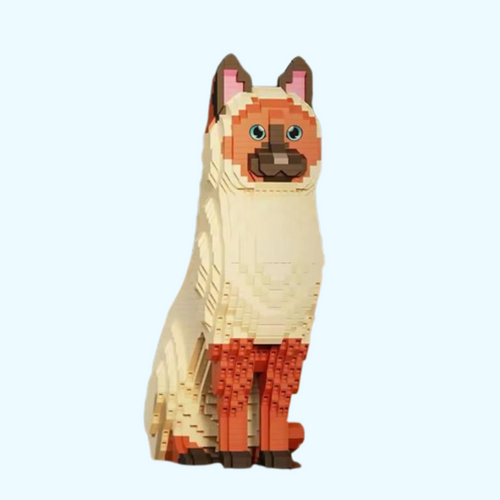 Siamese Kat | Bouwsteentjes