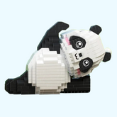 Yoga panda | Bouwsteentjes