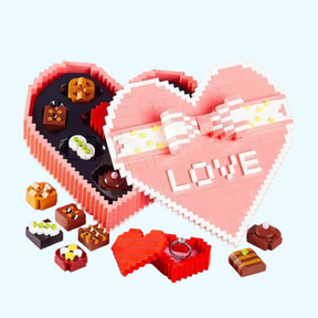 Liefdevolle Chocoladebox | Bouwsteentjes