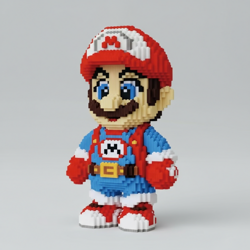 Superheld Rode Loodgieter | Bouwsteentjes