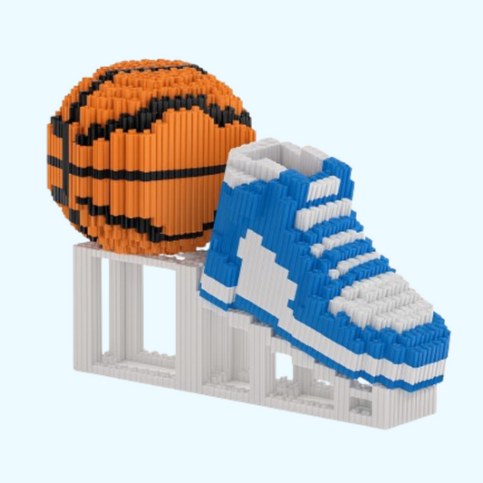 Basketbal schoen & bal | Bouwsteentjes