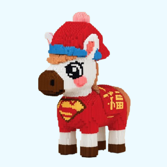 Grappige Pony | Bouwsteentjes