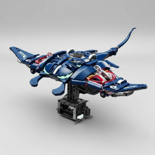 Bewegende Manta | Bouwsteentjes