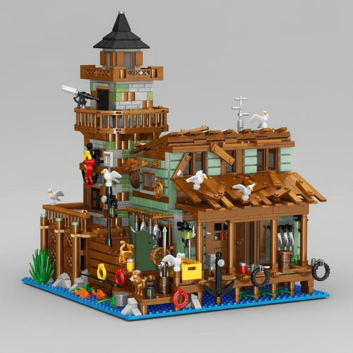 Vissershut Bouwblokjes