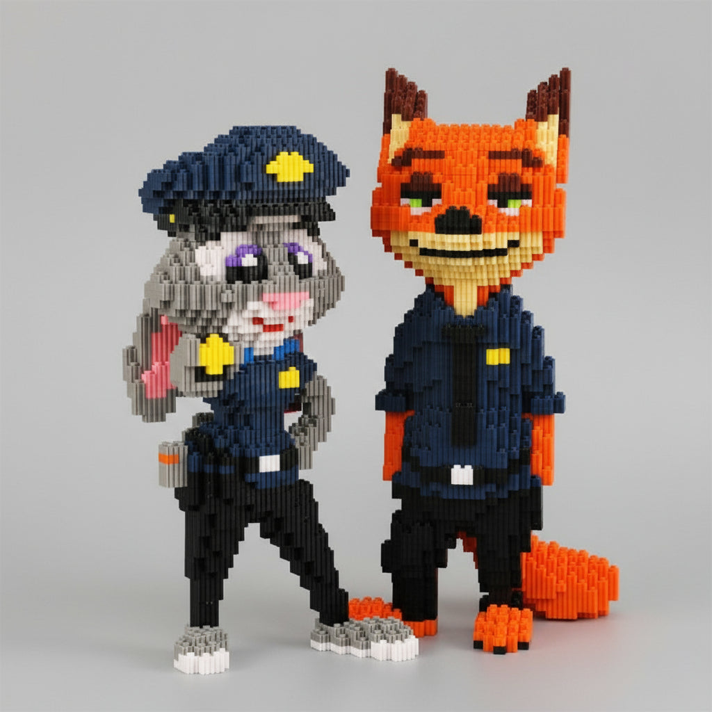 Vos Politie Bouwblokjes