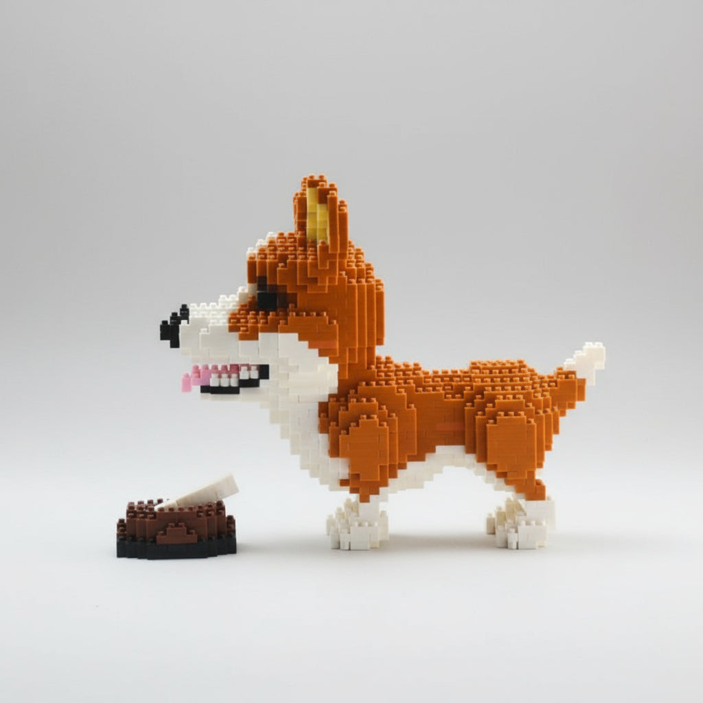 Welsh Corgi Bouwblokjes