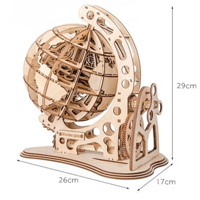 Wereldbol Houten Bouwpakketten